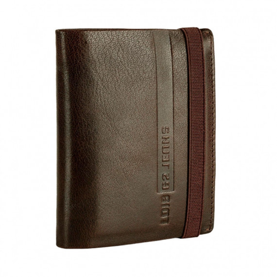 Cartera con Goma Marrón  LOIS