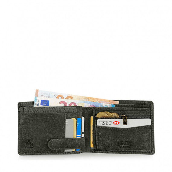 Cartera Piel LOIS Brock Negra