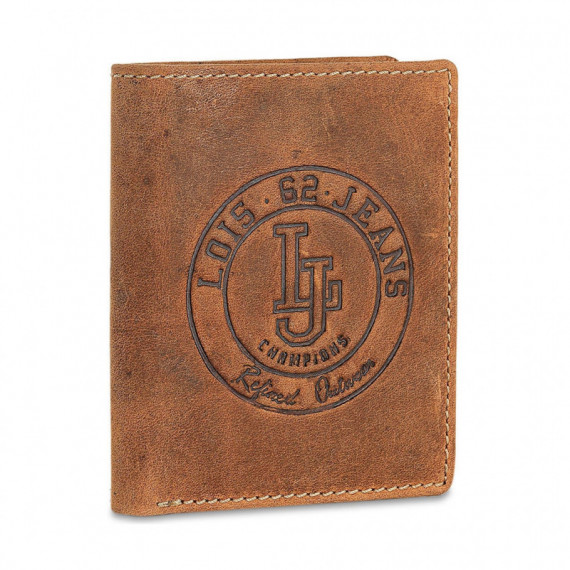 Cartera de Hombre LOIS Brock Piel Marron