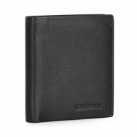 Cartera de Hombre Wilson Negr a Piel  LOIS