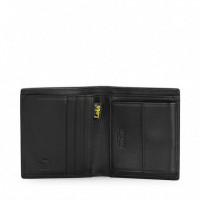 Cartera de Hombre Wilson Negr a Piel  LOIS