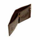 Cartera con Goma Marrón  LOIS