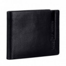 Cartera Monedero Hombre Negra  LOIS