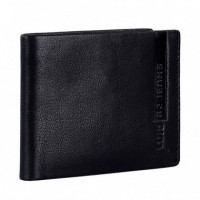Cartera Monedero Hombre Negra  LOIS