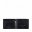 Cartera Monedero Hombre Negra  LOIS