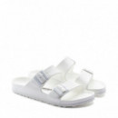 Sandalias Arizona Blanco Unisex BIRKENSTOCK