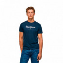 Camiseta con Logo Estampado  PEPE JEANS