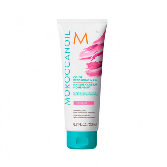 Mascarilla con Color: Hibiscus  MOROCCANOIL