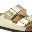 Sandalias Arizona Gold Birko-flor Metalizado BIRKENSTOCK