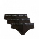 Pack de 3 Calzoncillos Slip Essential  TOMMY HILFIGER