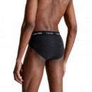 Pack de 3 Calzoncillos Slip  CALVIN KLEIN
