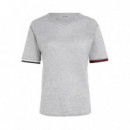 Camiseta Sport con Cinta a Contraste  TOMMY HILFIGER