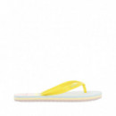 Chanclas Azul con Tiras Amarillo Villach  GIOSEPPO