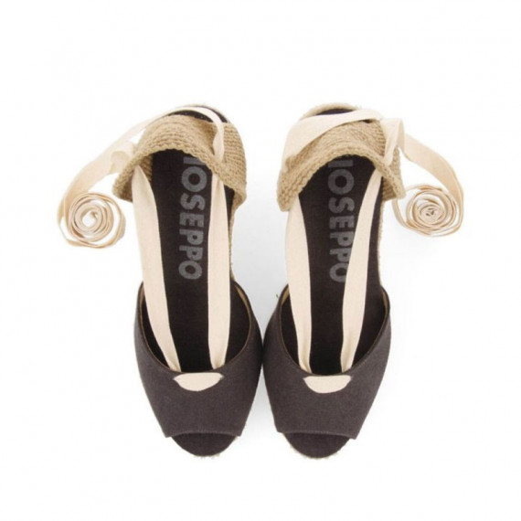 Sandalias Tipo Espadrille  con Cuña de Yute Buriti  GIOSEPPO