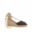 Sandalias Tipo Espadrille  con Cuña de Yute Buriti  GIOSEPPO