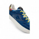 Zapatillas Plataforma Denim Corazón  DESIGUAL