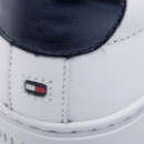 Deportivas con Cordones y Talón Metalizado  TOMMY HILFIGER