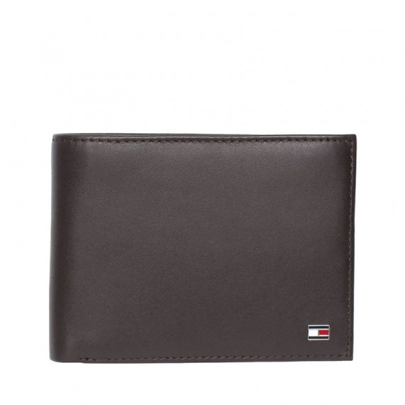 Cartera de Piel con Solapa  TOMMY HILFIGER