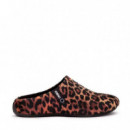 Pantuflas Leopardo  VERBENAS