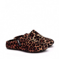 Pantuflas Leopardo  VERBENAS