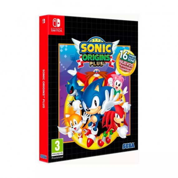 Sega Sonic Origins Plus Switch  NINTENDO