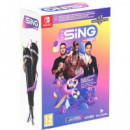 Lets Sing 2024 + 2 Microfonos Switch  NINTENDO