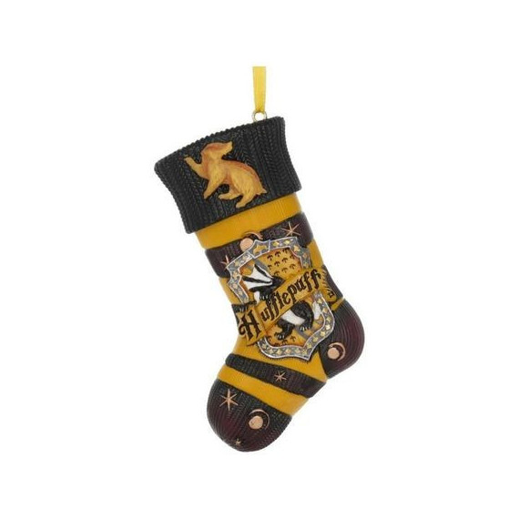 Adorno Navidad calcetín  Hufflepuff  Harry Potter