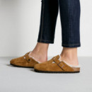Calzado Zuecos BIRKENSTOCK Boston Sherling Lana de Borrego ante Mink