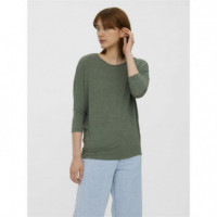 Camisetas Mujer Camiseta VERO MODA Carla Laurel Wreath