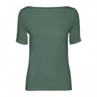 Camisetas Mujer Camiseta VERO MODA Panda Modal Laurel Wreath