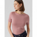 Camisetas Mujer Camiseta VERO MODA Panda Modal Nostalgia Rose
