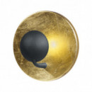 Aplique Trio Aurora 1XLED Metal Oro