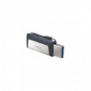 SANDISK Ultra Pendrive 128GB Dual USB 3.1 a Type -c