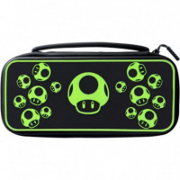 Funda Slim Deluxe Travel Case para Nintendo Switch Glow In The Dark  PDP