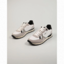 Sneaker PEPE JEANS Brit Reflect Blanco-gris