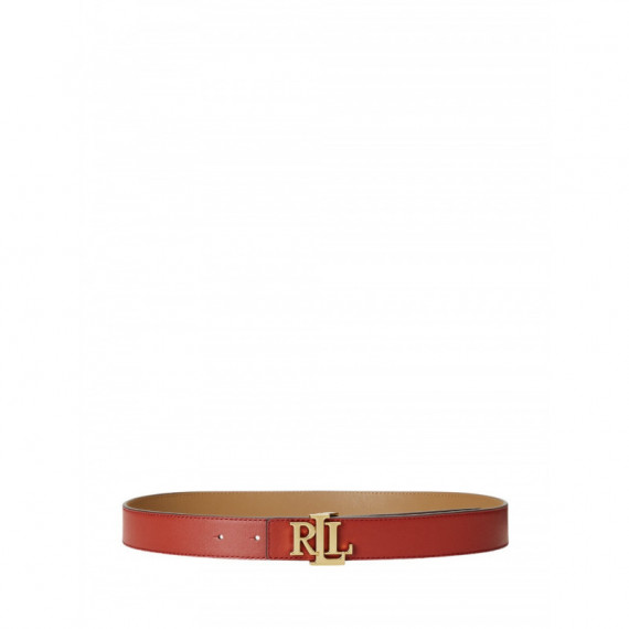 Rev Lrl 30-BELT-MEDIUM Red S/cml  RALPH LAUREN