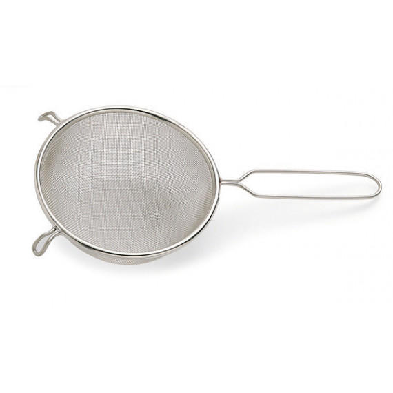 Colador 2 Ganchos Tela Metálica Inoxidable Display 20CM C423730