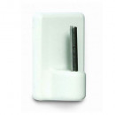 Percha Pequeña Adhesiva Plastica Inoxidable con Display