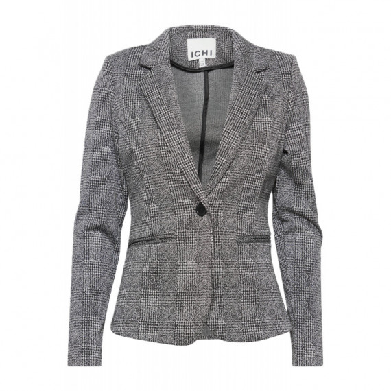 Chaquetas Mujer Blazer ICHI Kate Lurex Mixture Black