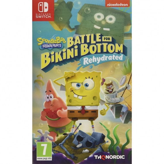 Bob Esponja: Battle For Bikini Bottom Rehydrated Switch  NINTENDO