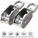 Polea Inoxidable con Gancho S210