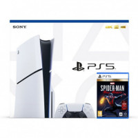 Pack SONY Play Station 5 Slim W/disk + Spider-man