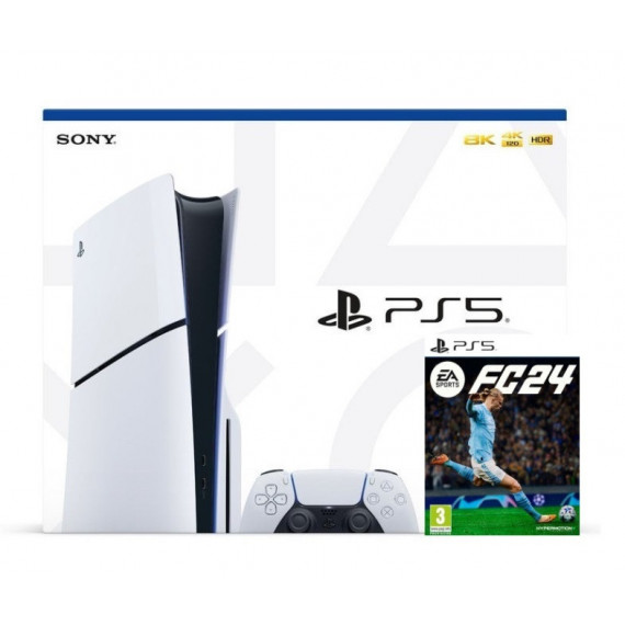Pack SONY Play Station 5 Slim W/disk + FC2024