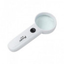 PROSKIT Lupa 3.5X con Luz Led MA-021 Blanco HRV6614