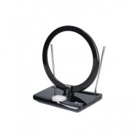 TM ELECTRON Antena TV Amplificada para Interior 45DB TMANT014