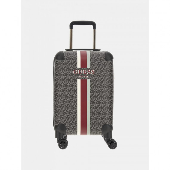 Maleta Trolley Wilder con Logo G Cube de GUESS