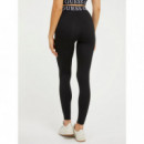 Leggings con Banda con Logotipo de GUESS