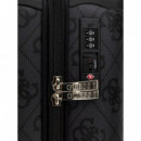 Maleta Trolley Berta con Logo 4G de GUESS