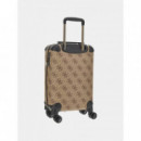 Maleta Trolley Berta con Logo 4G de GUESS