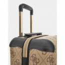 Maleta Trolley Berta con Logo 4G de GUESS